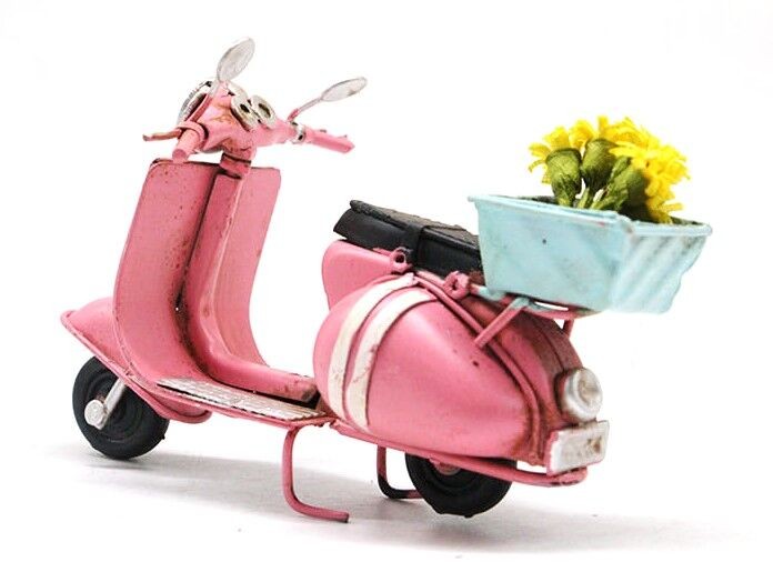 Metal Model Sepetli Motosiklet