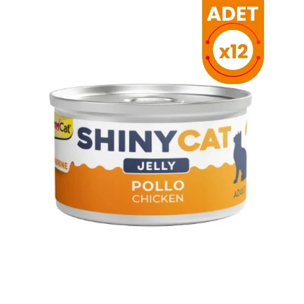 Gimcat Shinycat Tavuklu Konserve Kedi Maması