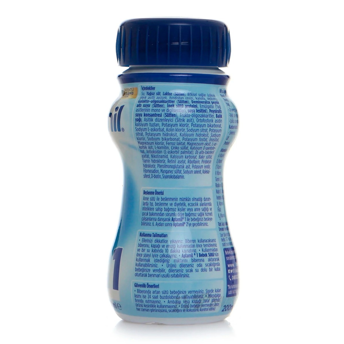 Aptamil 1 Bebek Sütü İçime Hazır (Sıvı) 200 ml 0-6 Ay
