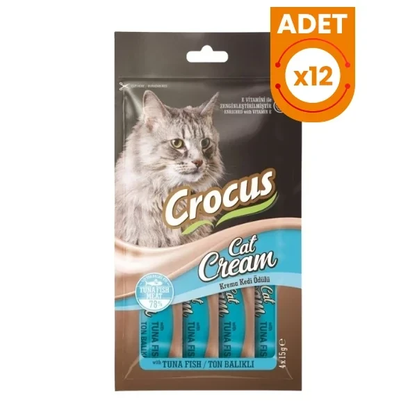 Crocus Ton Balıklı Sıvı Kedi Ödül Maması