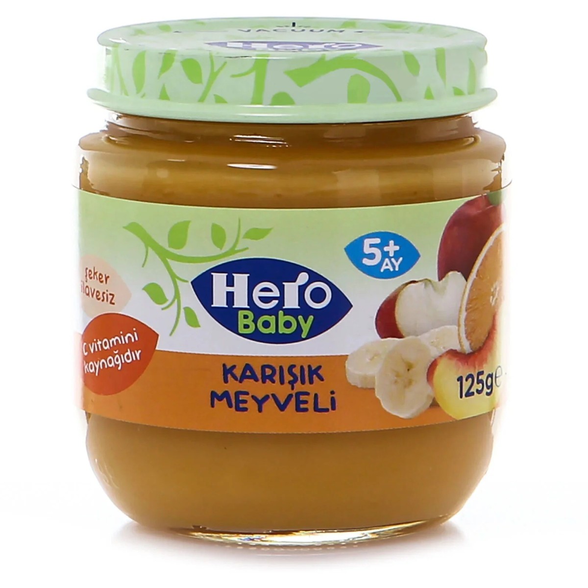 Hero Baby Karışık Meyveli Kavanoz Mama 125 gr