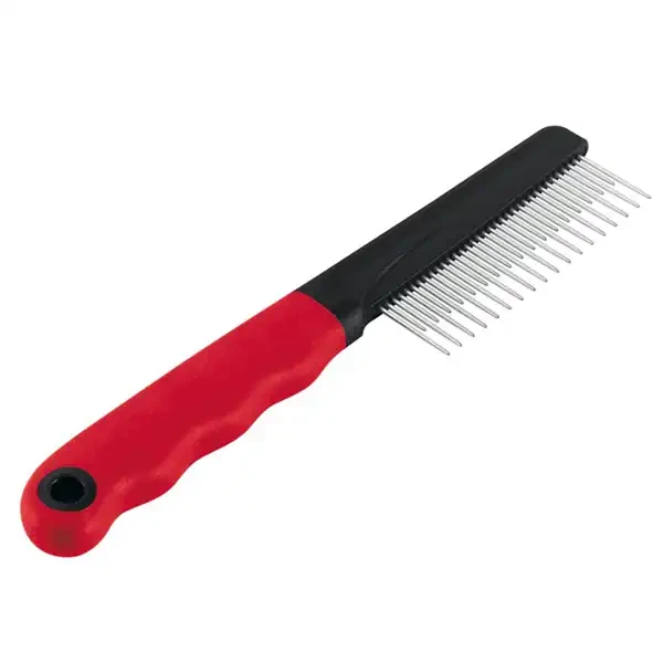 Ferplast GRO Çift Taraflı Krom Dişli Köpek ve Kedi Tüy Tarağı