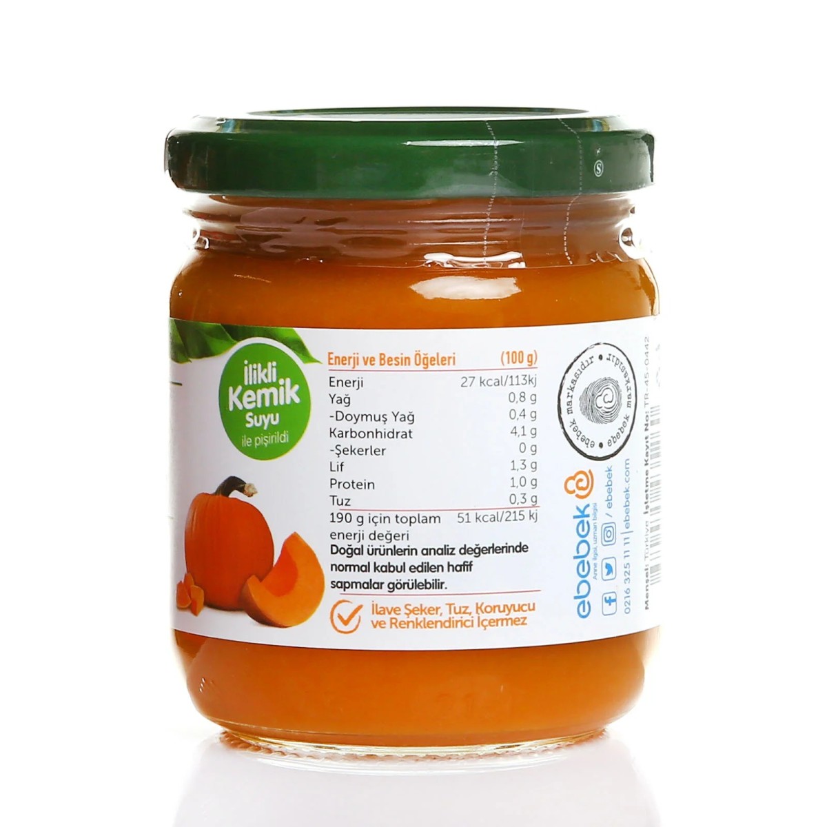 HAMMM Kemik Sulu Balkabağı Çorbası 190 gr