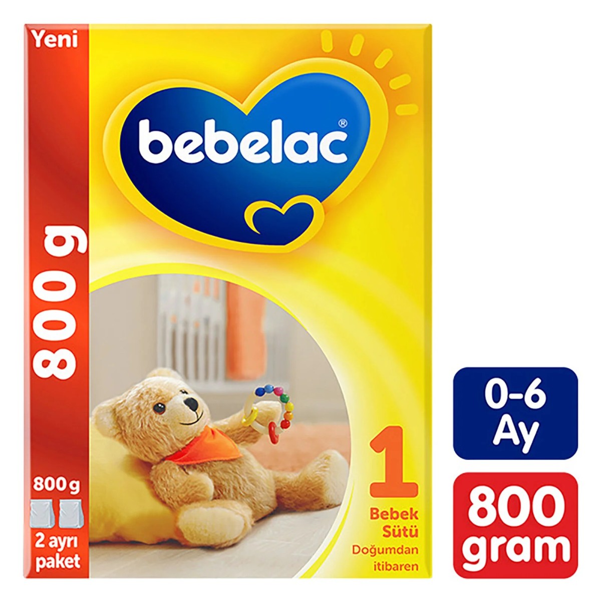 Bebelac 800 GR 1 NUMARA BEBEK SÜTÜ