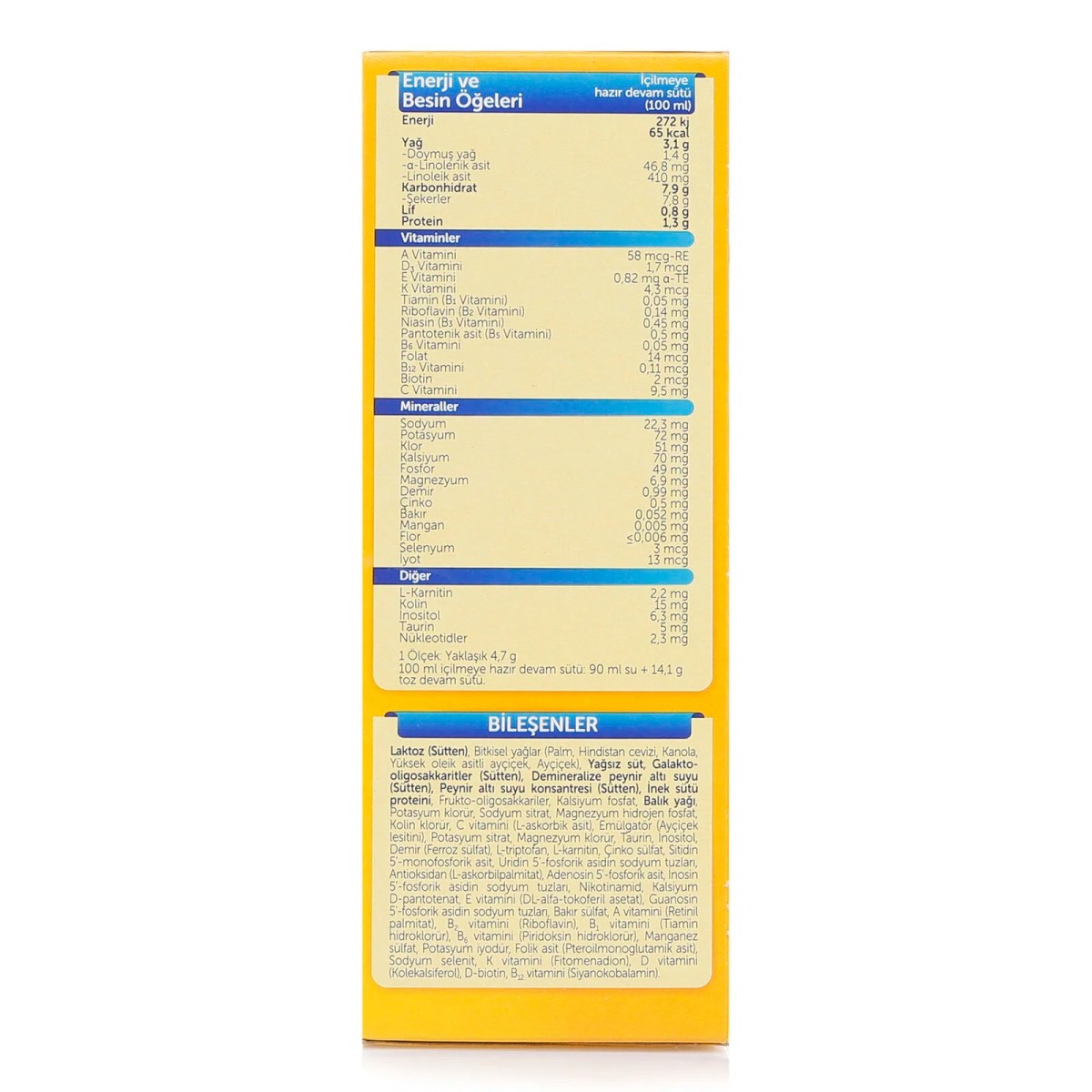 Bebelac 3 Devam Sütü 400 gr 9-12 Ay