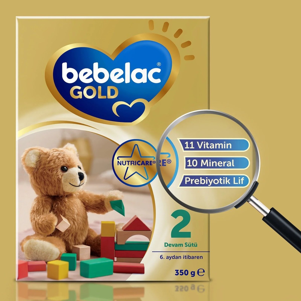 Bebelac Gold 2 Devam Sütü 350 gr 6-12 Ay
