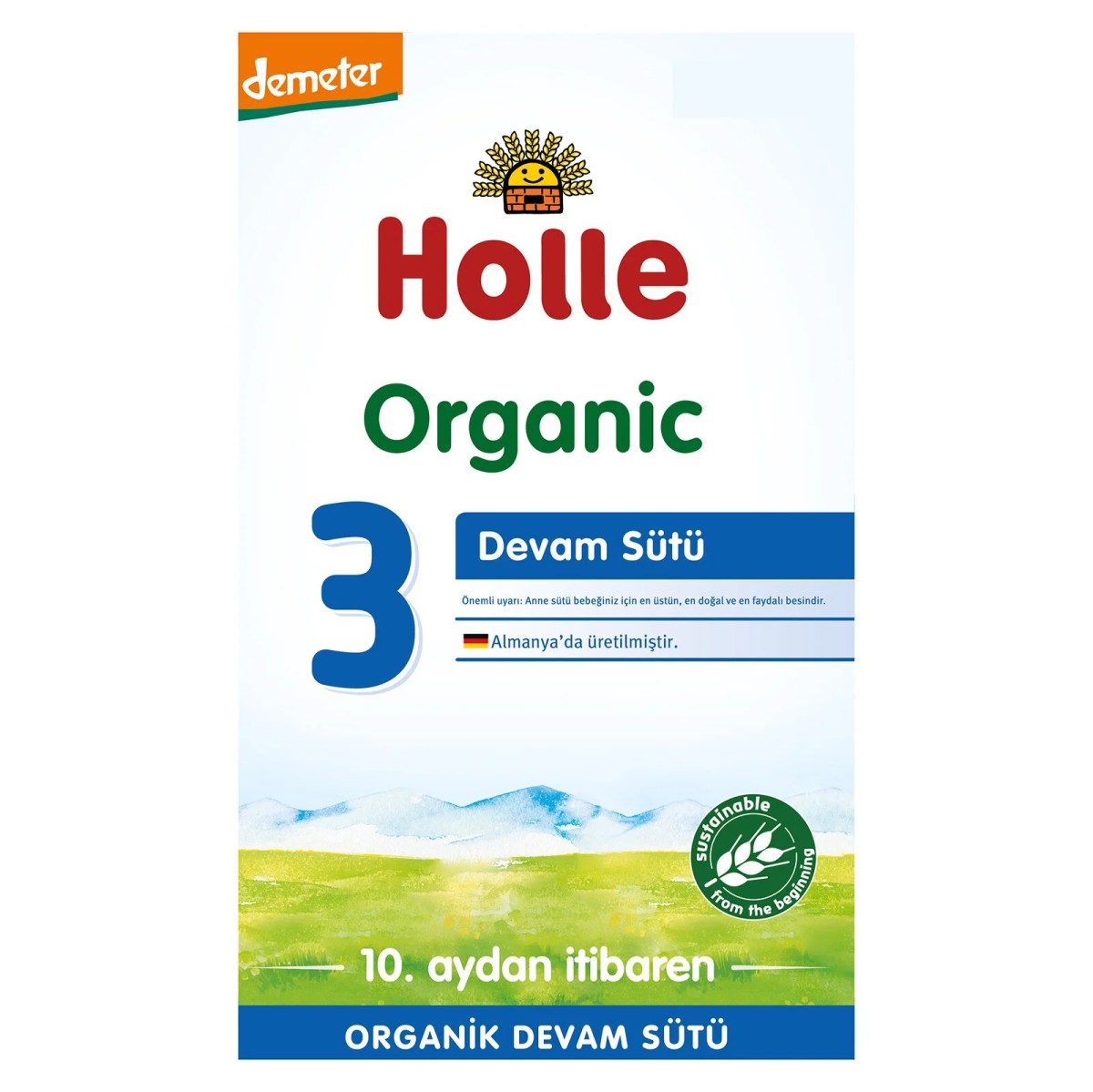 Holle 3 Organik Devam Sütü 600 gr 1+ Yaş