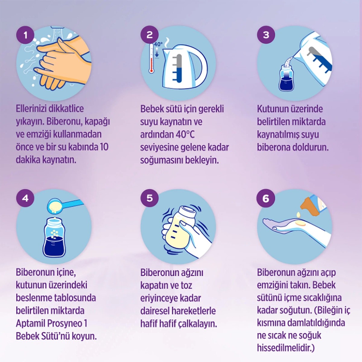 Aptamil 1 Bebek Sütü Prosyneo 400 gr