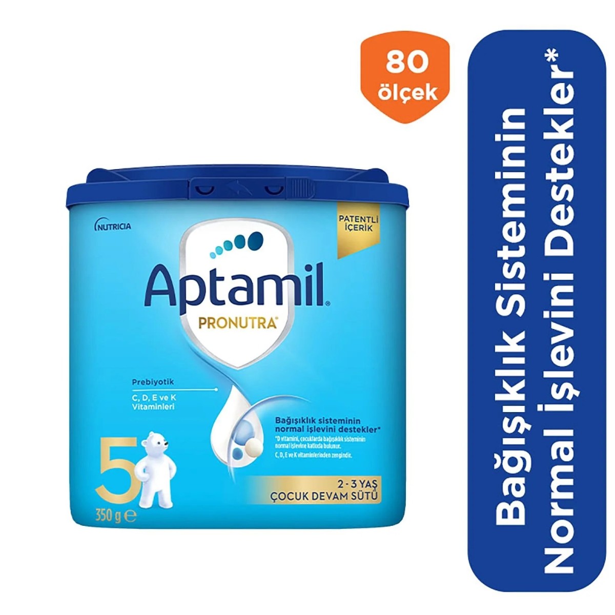 Aptamil 5 Çocuk Devam Sütü Akıllı Kutu 350 gr