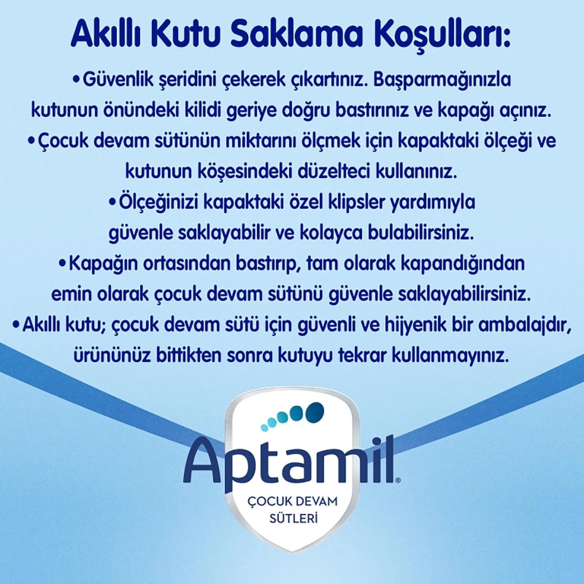 Aptamil 5 Çocuk Devam Sütü Akıllı Kutu 350 gr