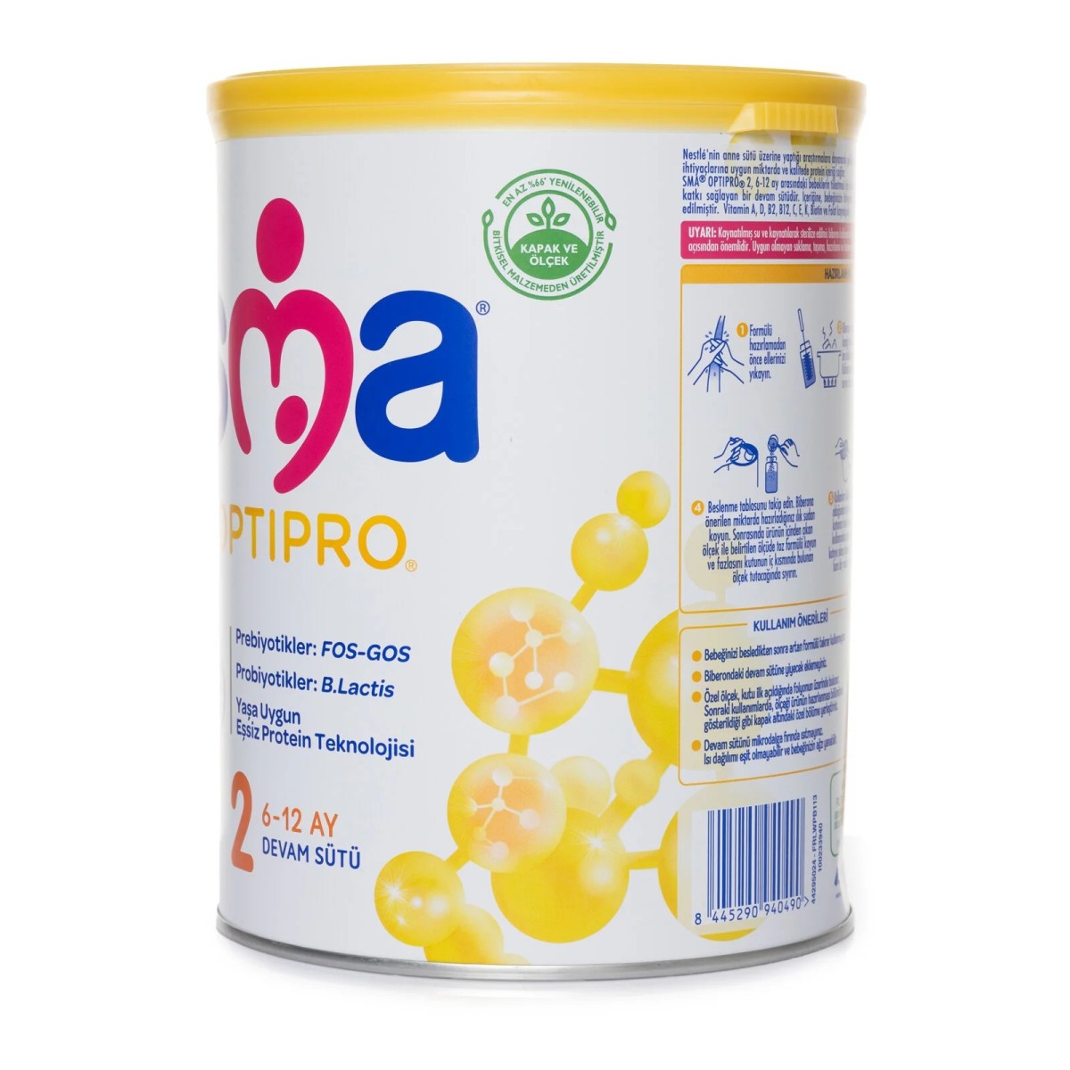 SMA Optipro Probiyotik 2 Bebek Devam Sütü 800 gr 6-12 Ay