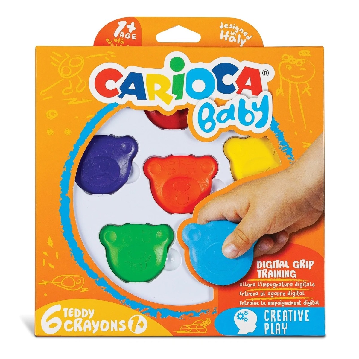 CARIOCA Teddy Mum Boya 6'lı