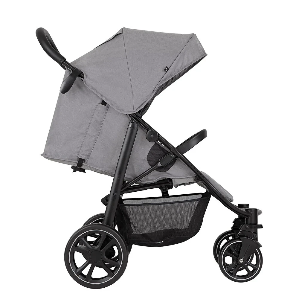 Graco Eezfold Baston Bebek Arabası Süspansiyonlu 15 Kg Steeple Grey