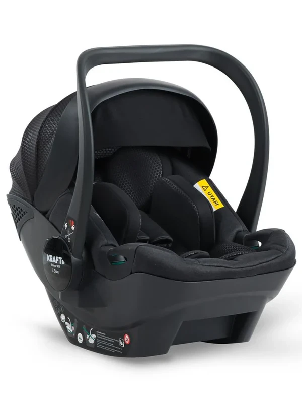 Kraft Armor Pr I-Size 13 kg Anakucağı/ Oto Koltuğu - Siyah