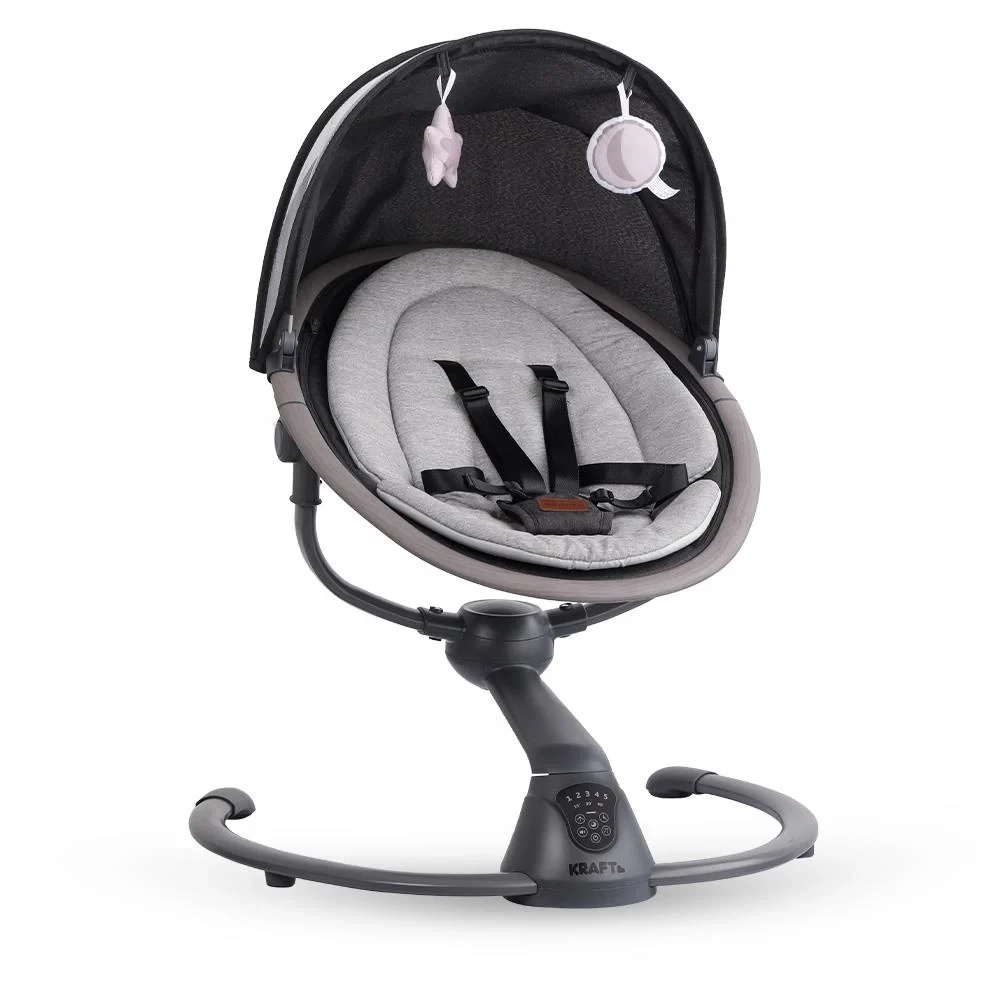 Soho Plus Elektrikli Ana Kucağı Salıncak Koyu Gri