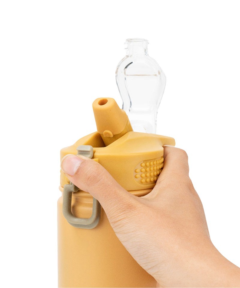 Tyeso Active Color Vakumlu Termos Yıkanabilir Silikon Pipetli 750ML